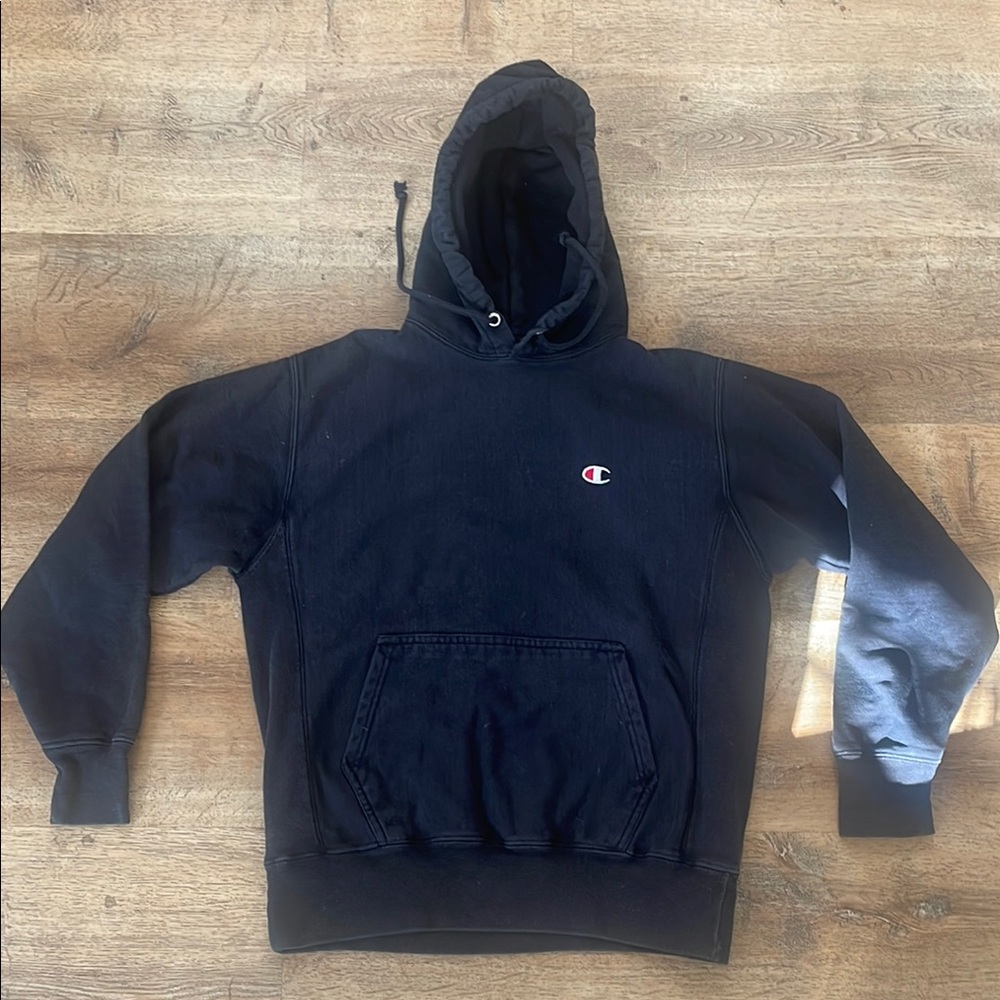 Champion Black Hoodie for Men
